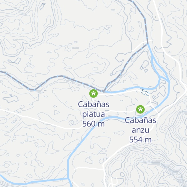 Map of Cabañas piatua