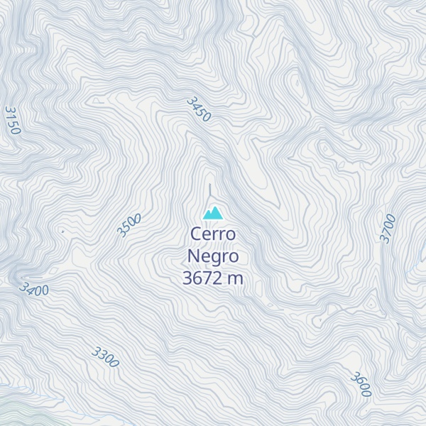 Map of Cerro Negro