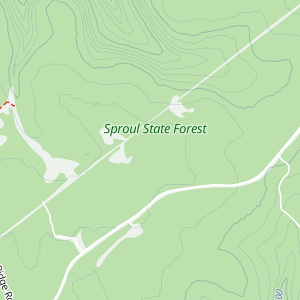 Map of Panther Fire Tower