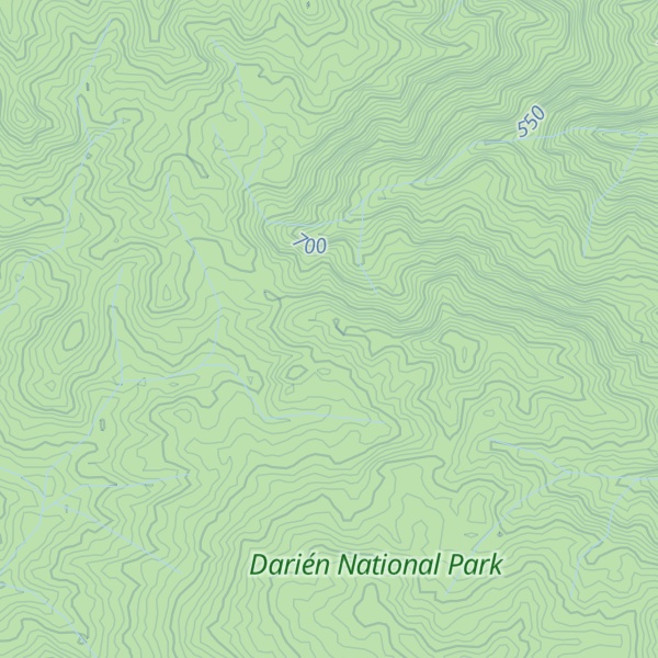 Map of Cerro Cocalita