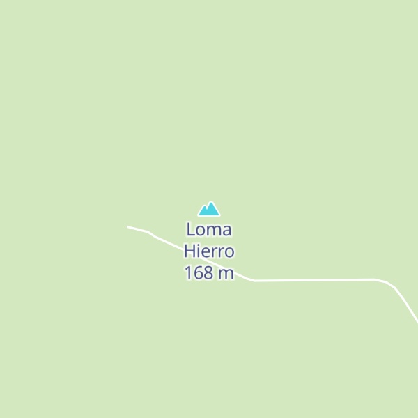Map of Loma Hierro