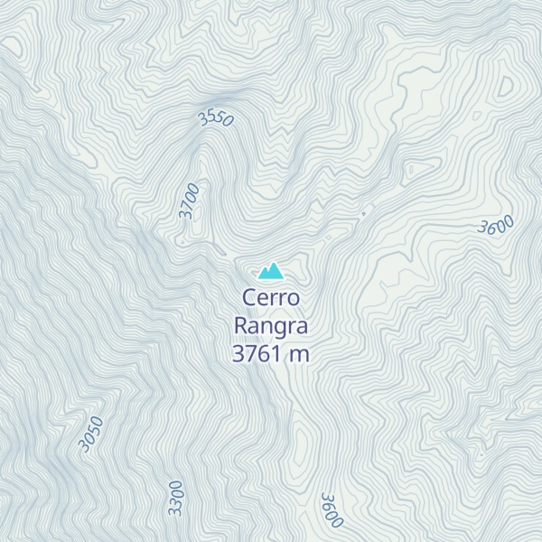 Map of Cerro Rangra