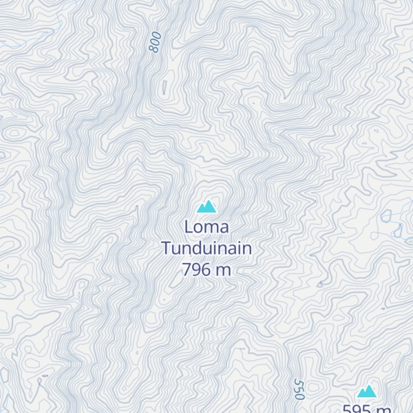 Map of Loma Tunduinain