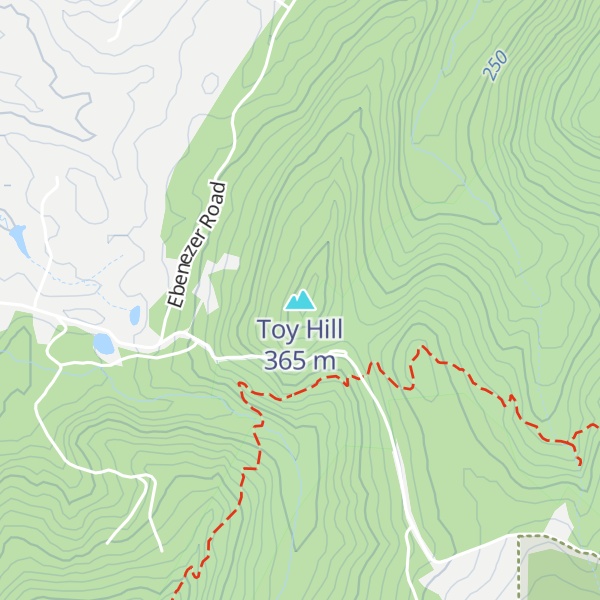 Map of Toy Hill