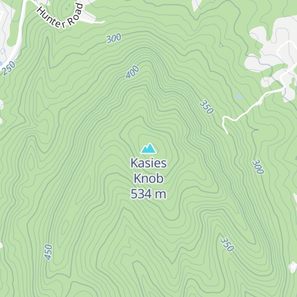 Map of Kasies Knob