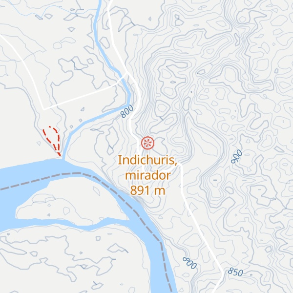 Map of Indi Churis