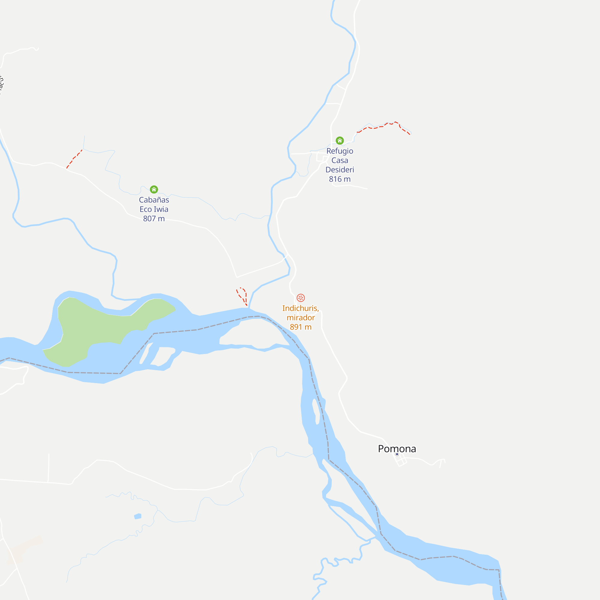 Indi Churis map