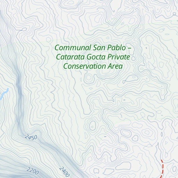 Map of Cerro Tioranta