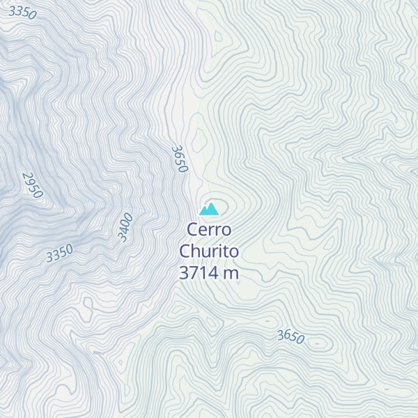 Map of Cerro Churito