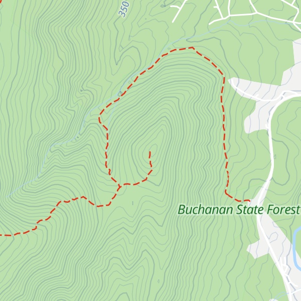 Map of Hogback Mountain