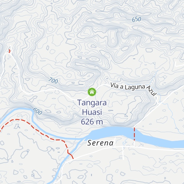 Map of Tangara Huasi