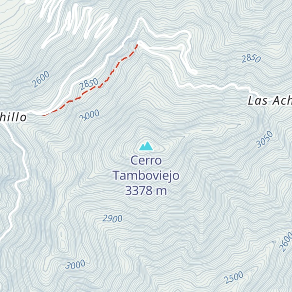 Map of Cerro Tamboviejo