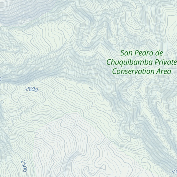 Map of Cerro Conga