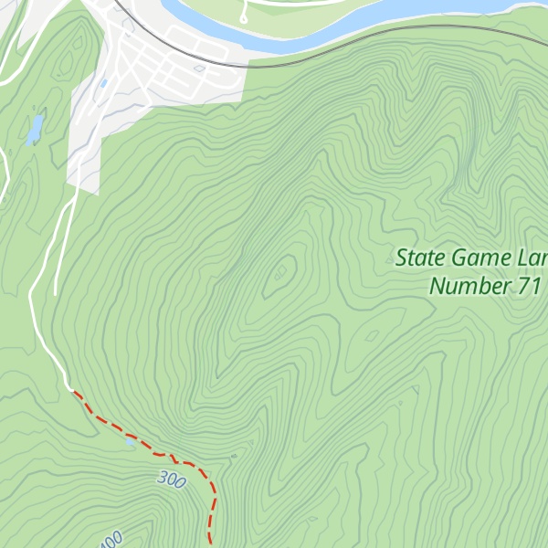 Map of "The Peak"