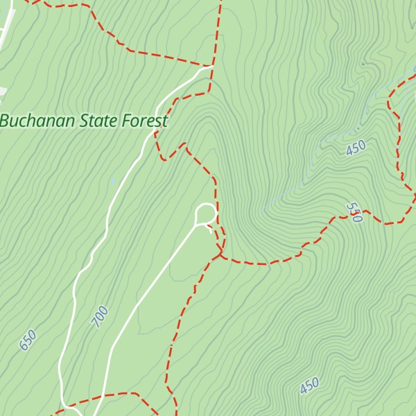 Map of Big Mountain