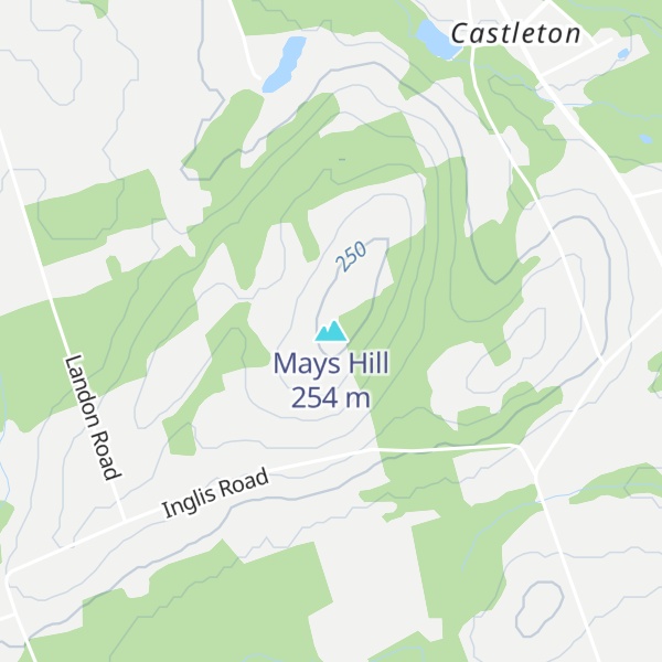 Map of Mays Hill