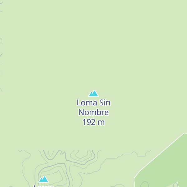 Map of Loma Sin Nombre