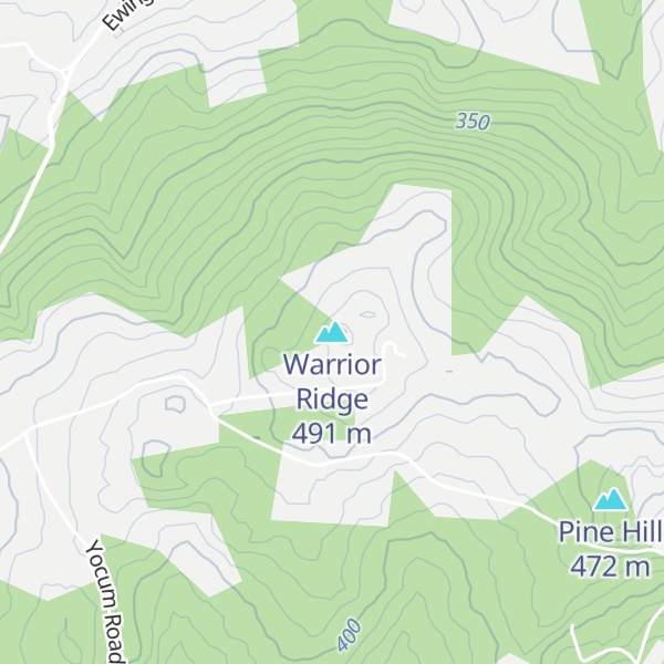 Map of Warrior Ridge