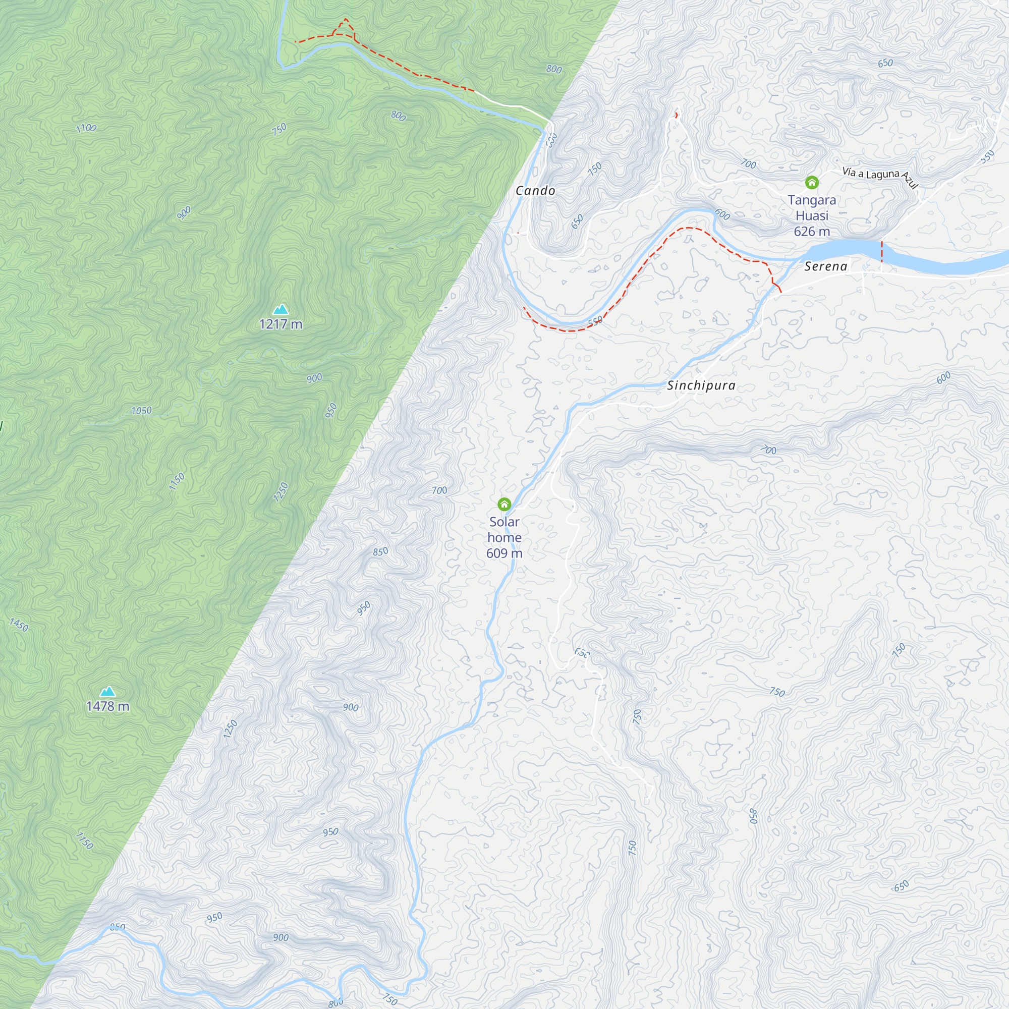Solar home map