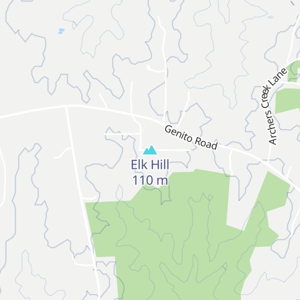 Map of Elk Hill