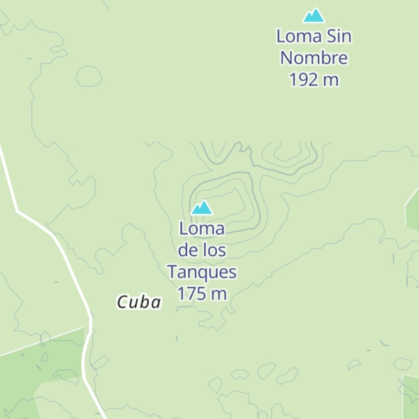 Map of Loma García