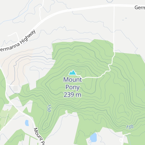 Map of Mount Pony