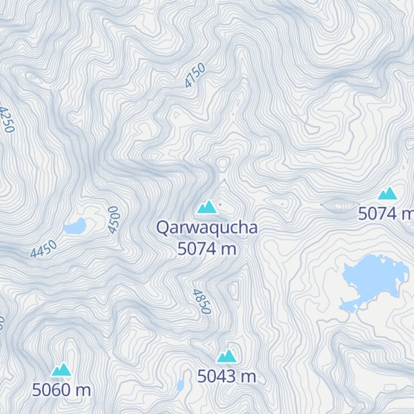 Map of Qarwaqucha