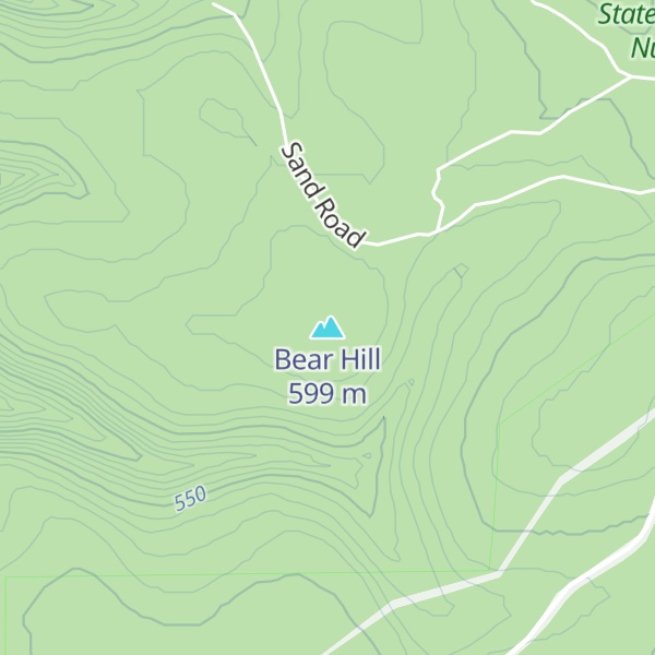 Map of Bear Hill