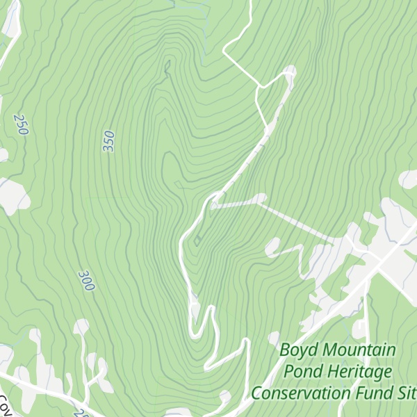 Map of Fairview Mountain