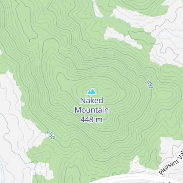 Map of Naked Mountain