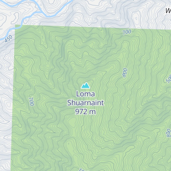 Map of Loma Shuarnaint