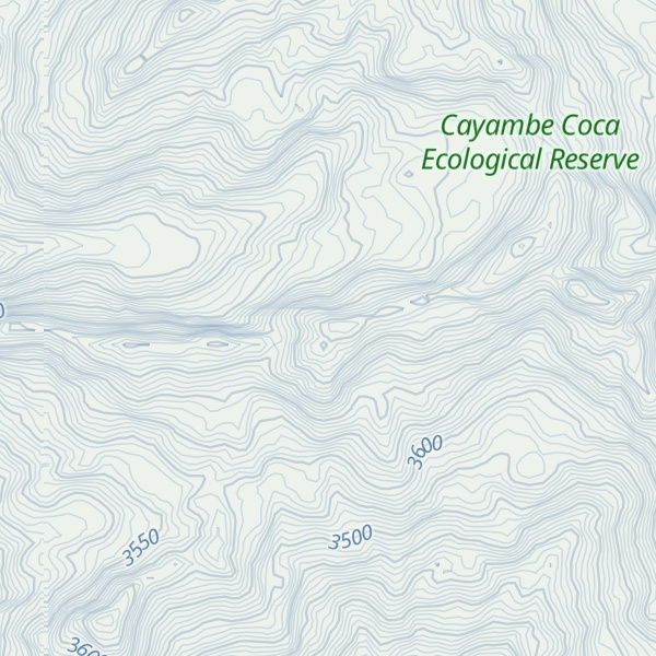 Map of Cerro Peñas Blancas