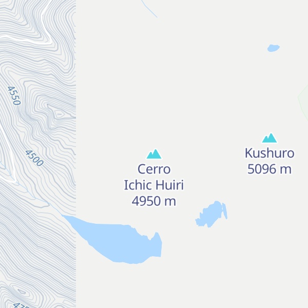 Map of Cerro Ichic Huiri