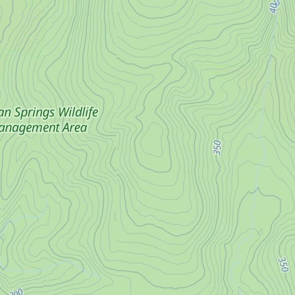 Map of Bullskin Mountain