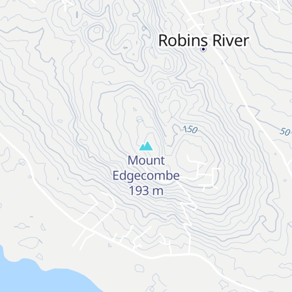 Map of Mount Edgecombe