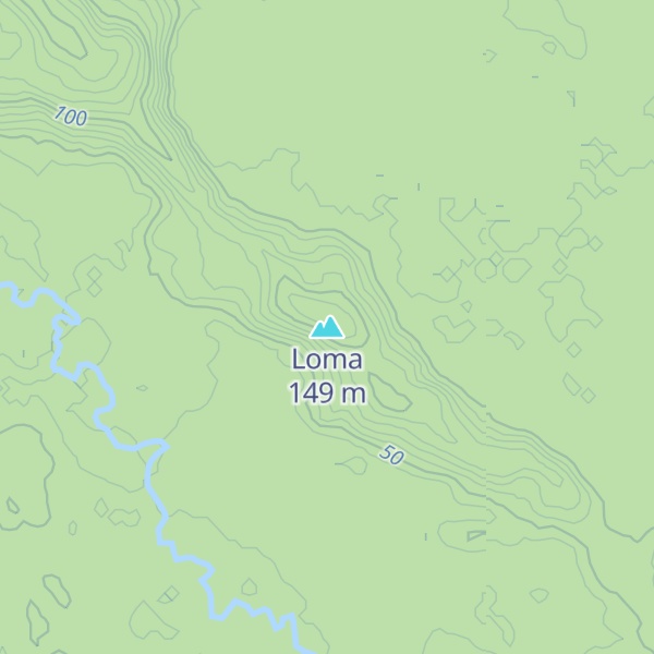 Map of Loma