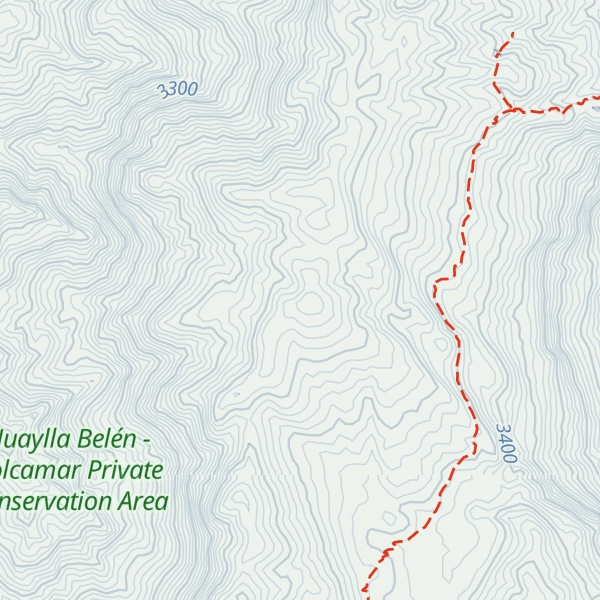 Map of Cerro Lajas