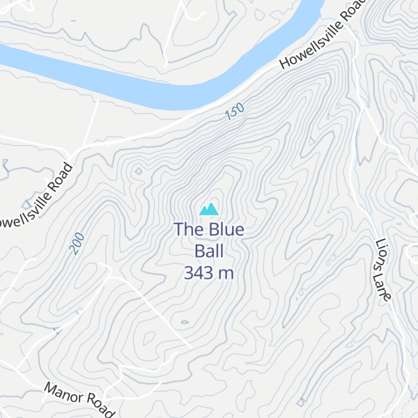 Map of The Blue Ball