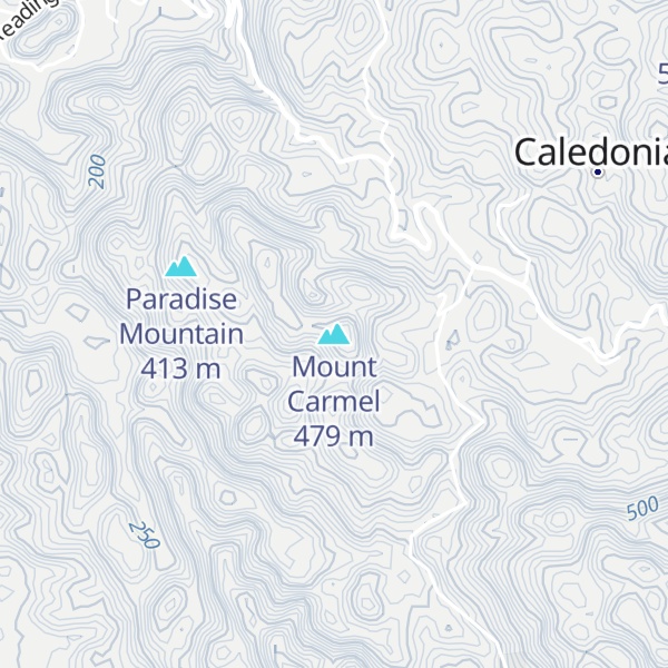Map of Mount Carmel