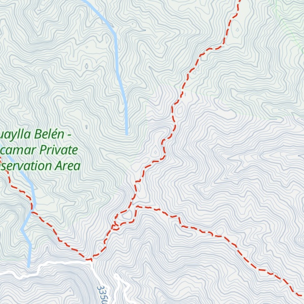 Map of Cerro Infiernillo
