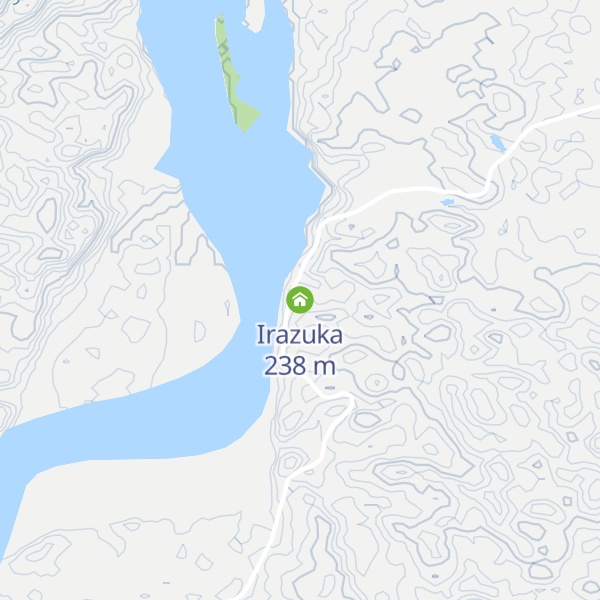 Map of Irazuka