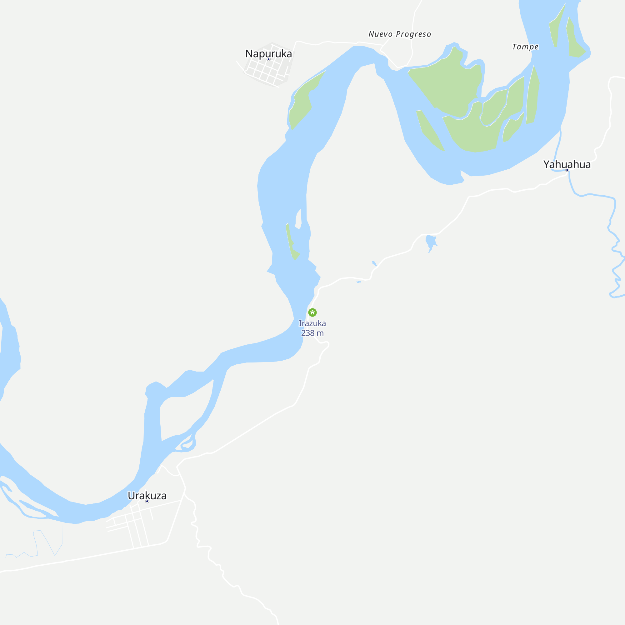 Irazuka map