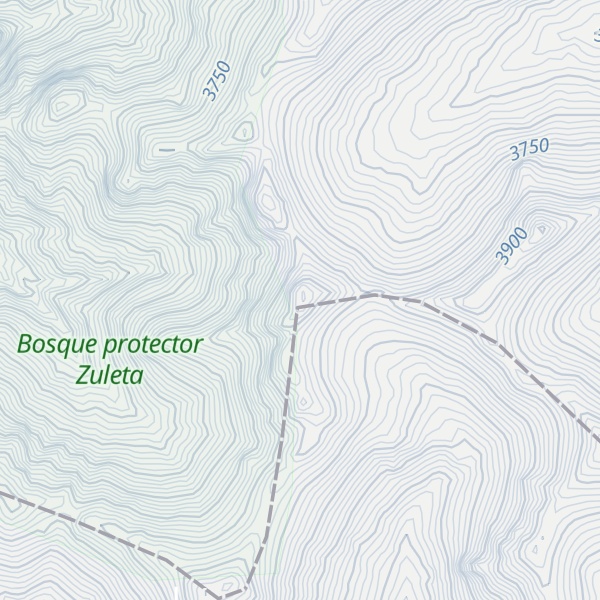 Map of Cerro Ventana Grande
