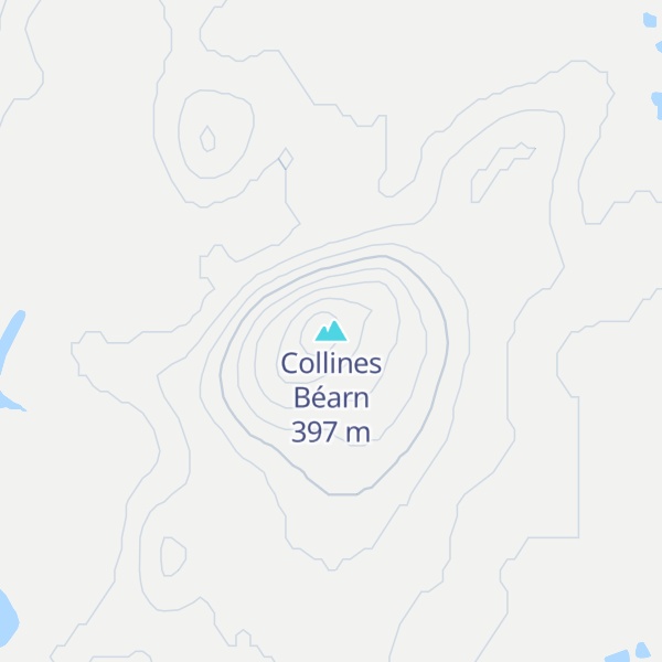 Map of Collines Béarn