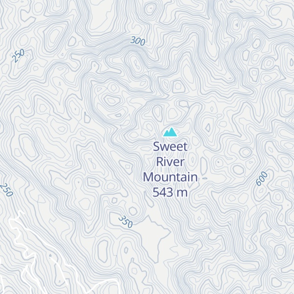 Map of Carawina Mountain