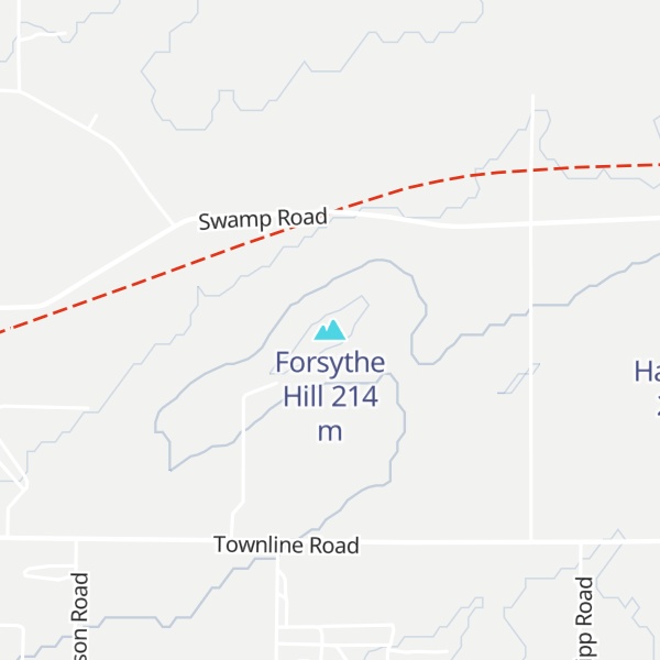 Map of Forsythe Hill