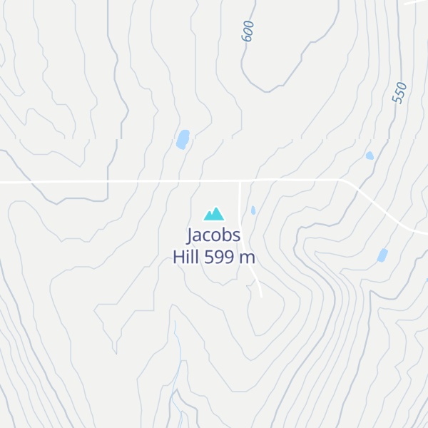 Map of Jacobs Hill