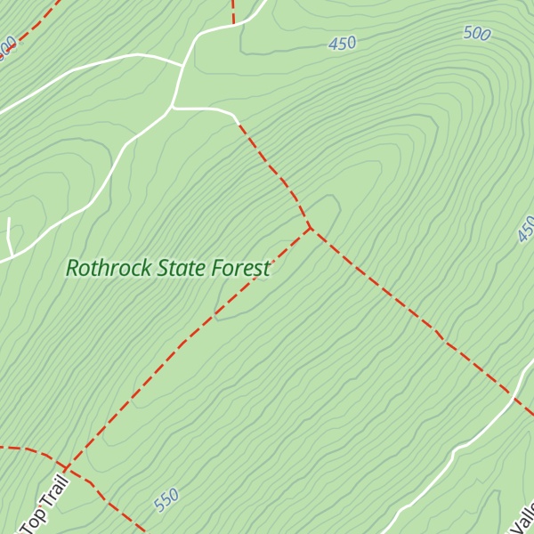 Map of Round Top