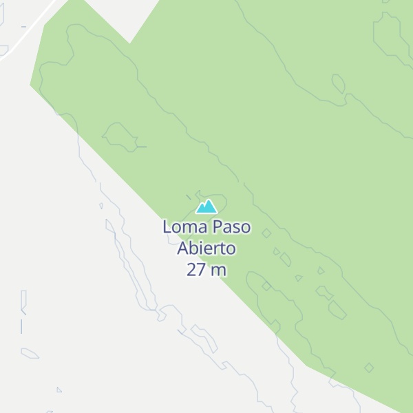 Map of Loma Paso Abierto