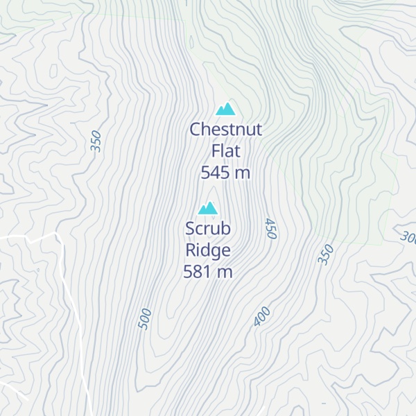 Map of Scrub Ridge